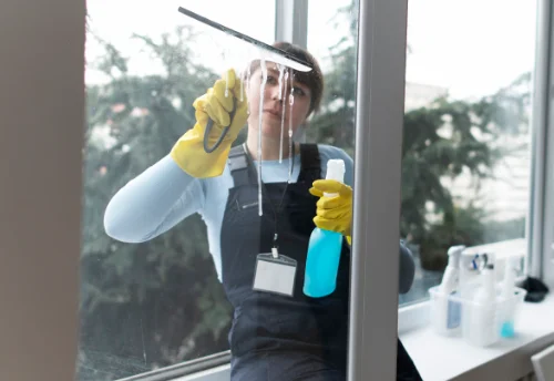 Nettoyage de vitres intérieures et extérieures à Saint-Vigor-le-Grand